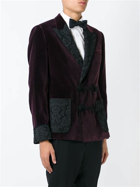 dolce gabbana velvet jacket|dolce gabbana jacket men's sale.